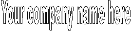 Your company name here